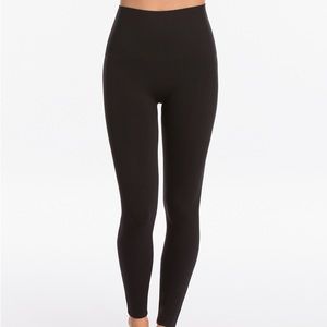 spanx black seamless leggings